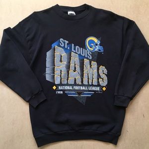 Vintage St. Louis Rams NFL Crewneck Sweatshirt